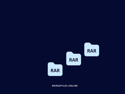 Merge rar files